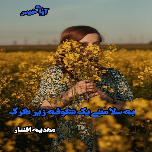 رمان به سلامتی یک شکوفه زیر تگرگ  از مهدیه افشار